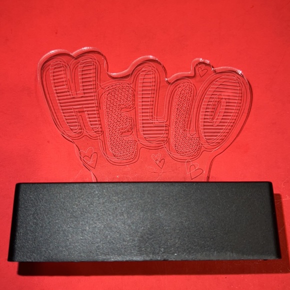 New “HELLO” LED Color Changing Tabletop Light - Novelty - Picture 6 of 9